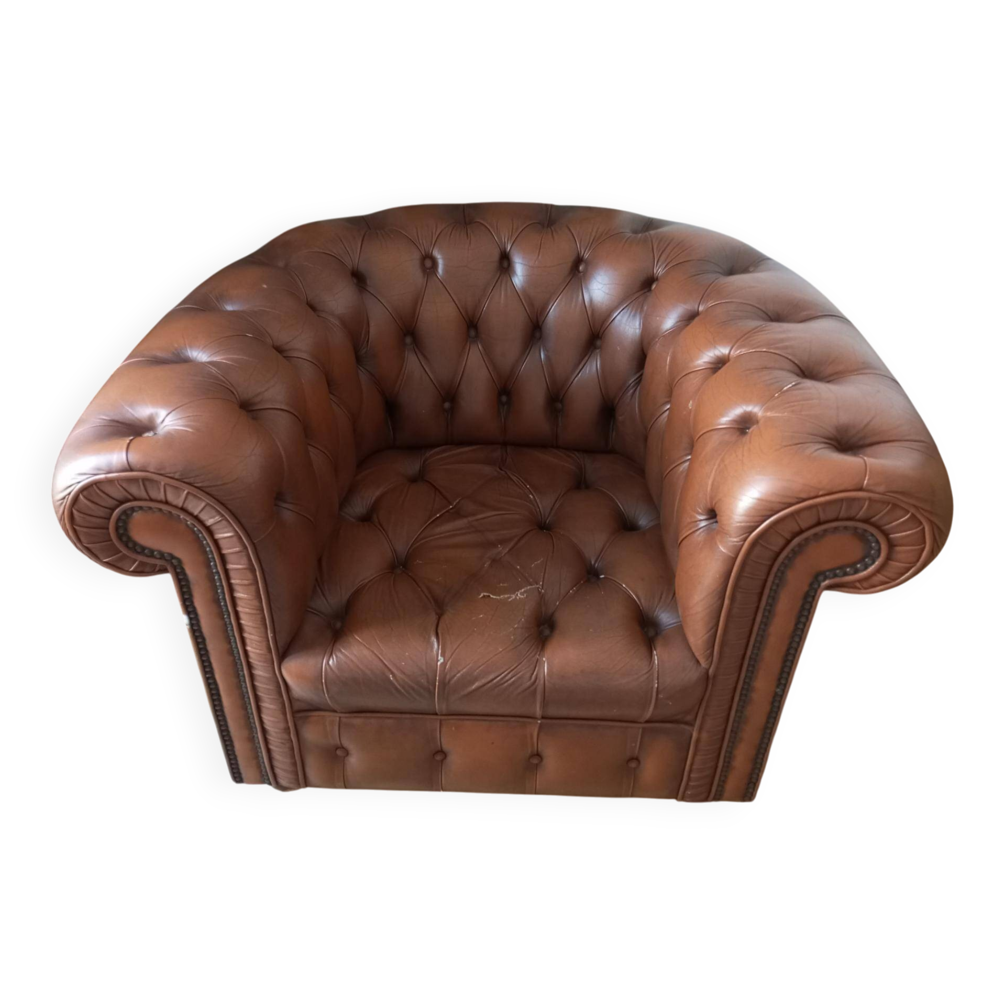 Fauteuil club chesterfield