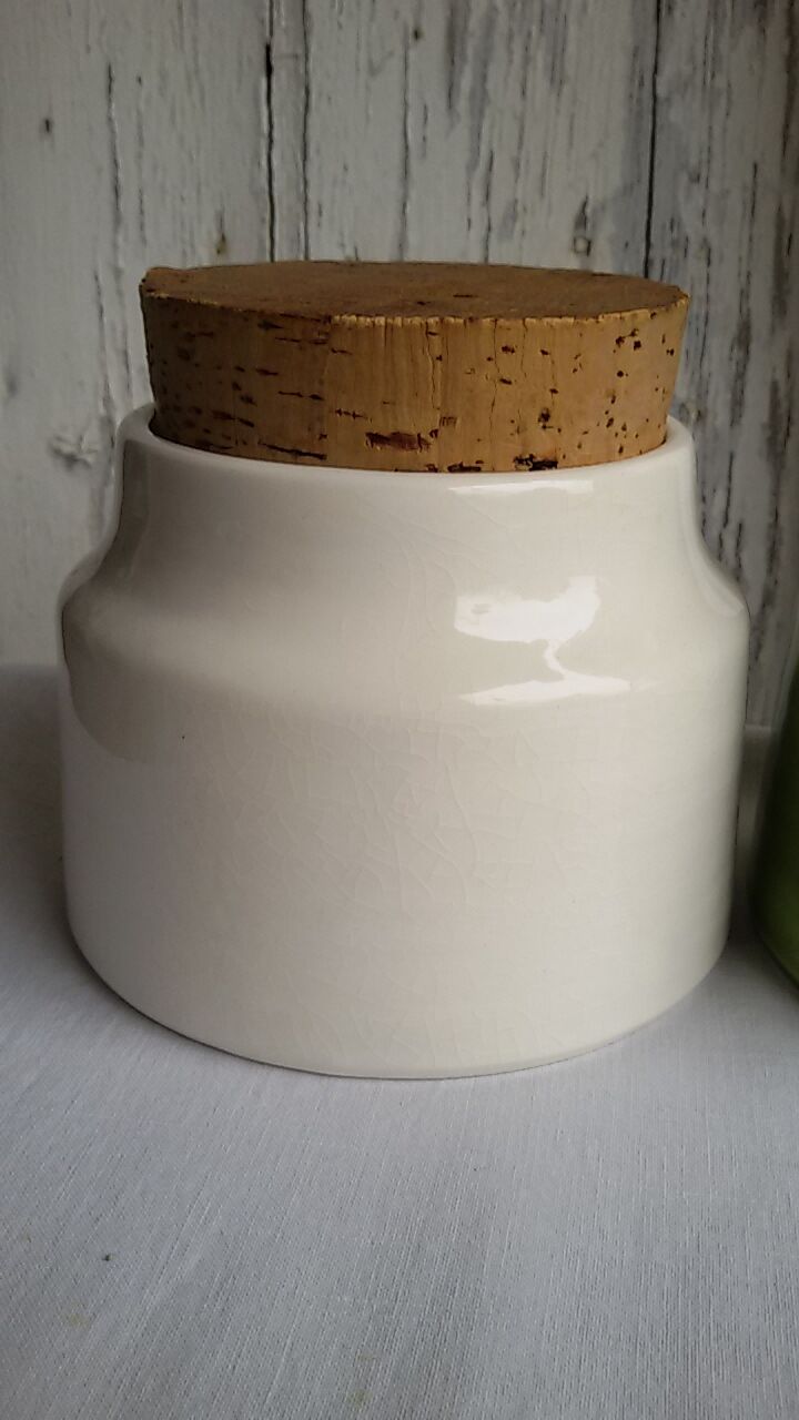 Vintage ceramic jar series