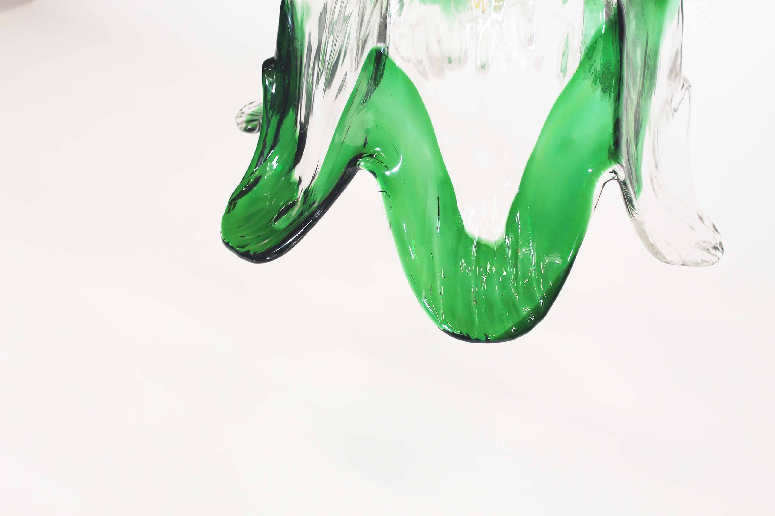 Vintage Muranoglass Pendant Lamp by Mazzega