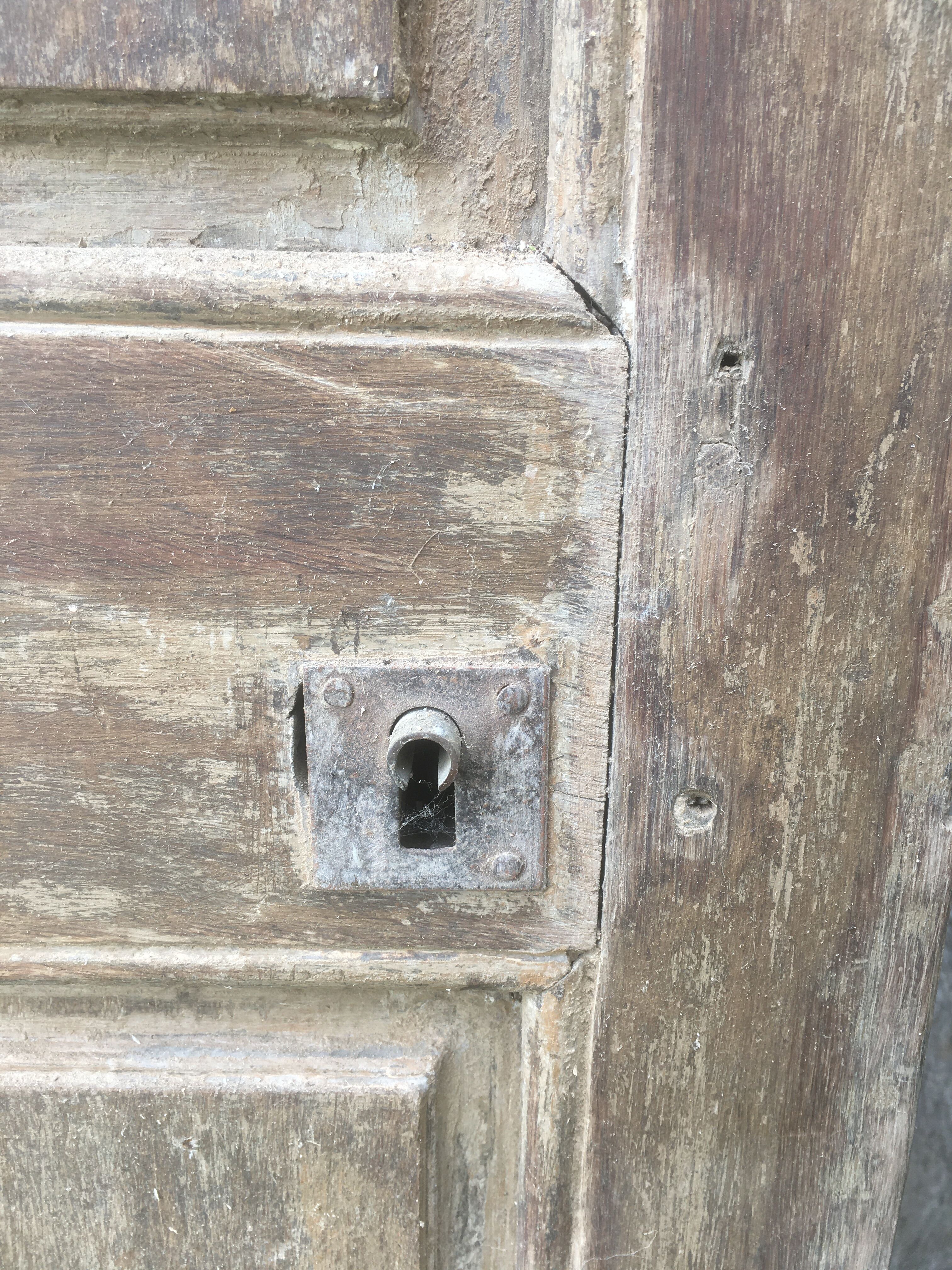 Old oak door from Burgundy