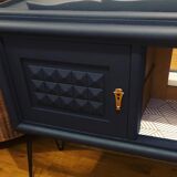 Art Deco blue sideboard