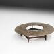 Early Coffee Table signed by Pia Manu, Belgium 1960s