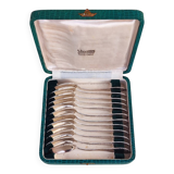 12 silverplated teaspoons