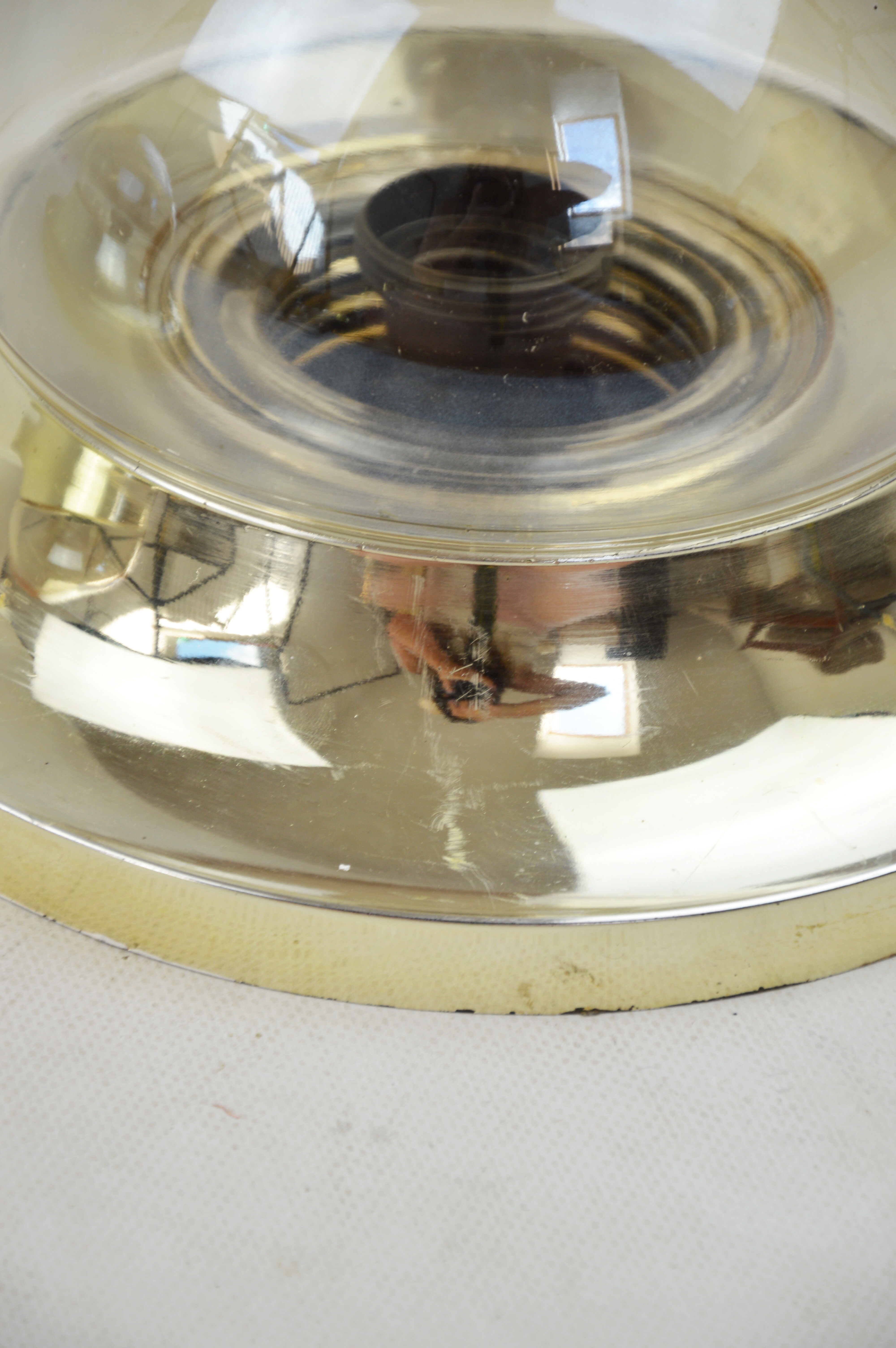 Pair of ceiling lamps