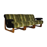 Vintage striped modular sofa, 1970s