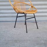 Rattan armchair