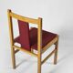 Set of 2 minimalist dining chairs model A-85, Jafameg, Poland, 1960s