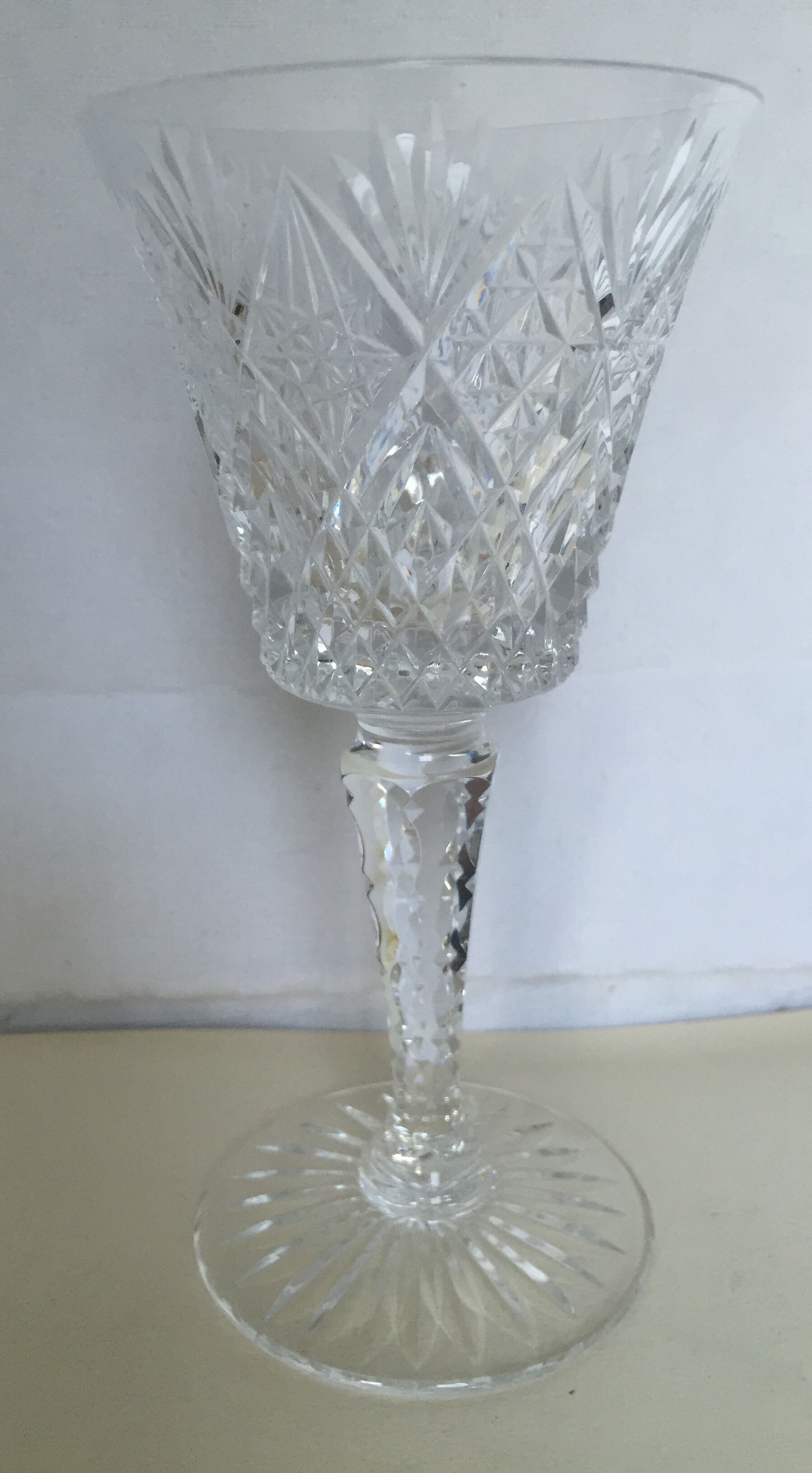 Set of 6 Saint Louis water glasses