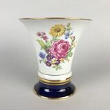 Porcelain Hand Painted Vase by Royal Dux, 1960's