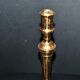 Set of 2 antique hand-chiselled gilded bronze candlesticks – Pair of 18th-century candle holders.