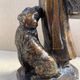 Statuette plâtre Art Nouveau