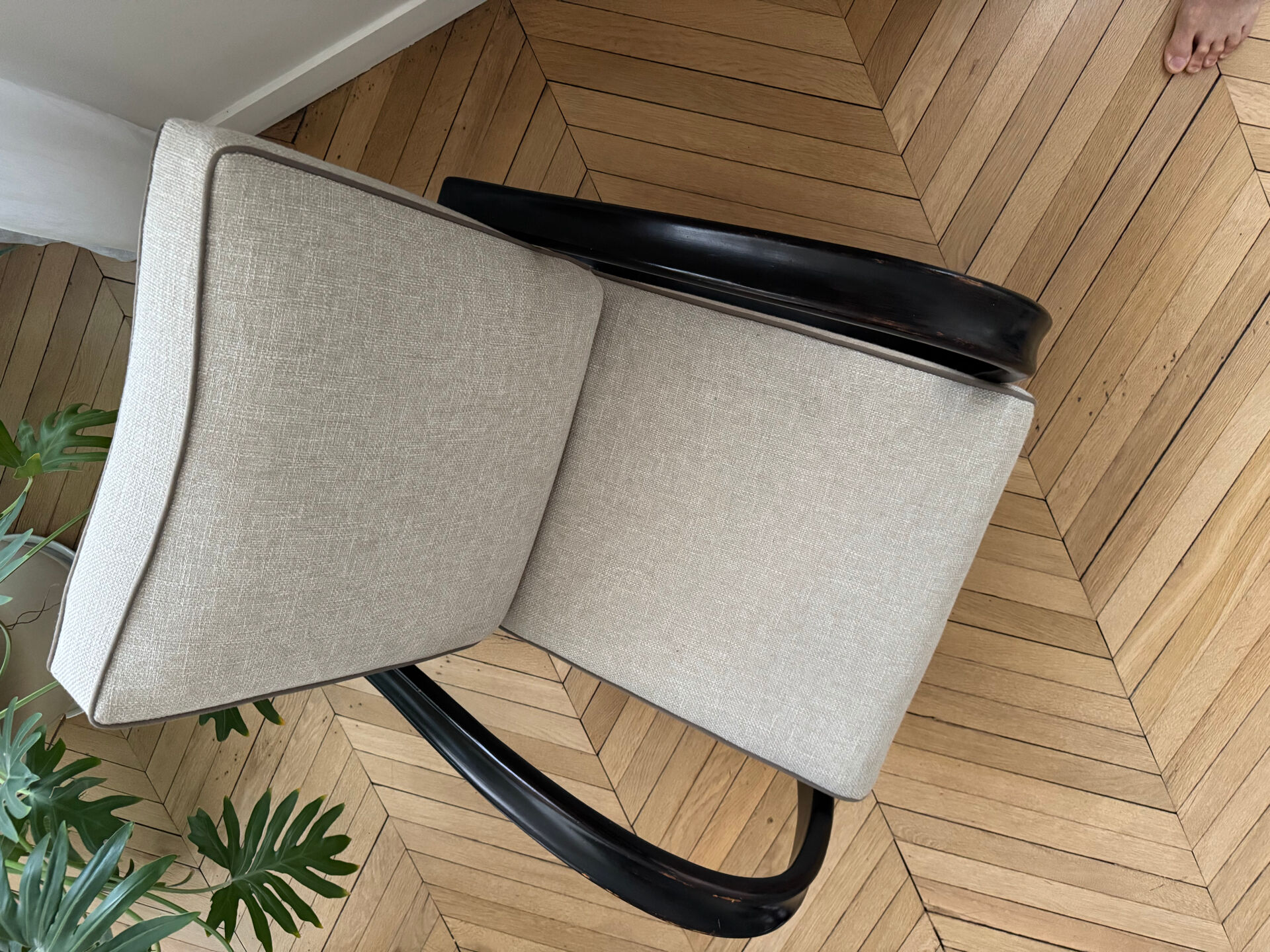 2 Armchairs Model H 269 by Jindrich Halabala, 1930-40s