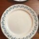 8 flat plates Terre de Fer Sarreguemines early 20th century