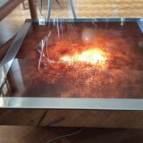 Table basse lumineuse