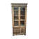 small oak display cabinet, 3 drawers