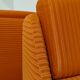 Complete orange salon JITONA in Atlantis Space Age style from the 1970s.