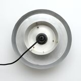 Silver lamp in the style of Trava by Carl Thore, 1960s