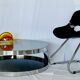 Round coffee table by Gallotti & Radice, Italy post 2000.