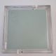 Ashtray thick glass blue decoration Air France 70s