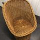 Rattan armchair around 1960