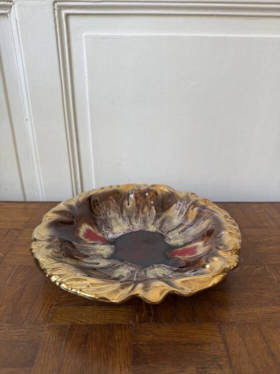 Vallauris style decorative plate