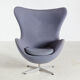 Chaise Egg par Arne Jacobsen pour Fritz Hansen
