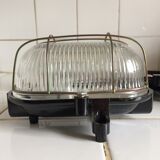 Lot of 2 industrial wall lamps