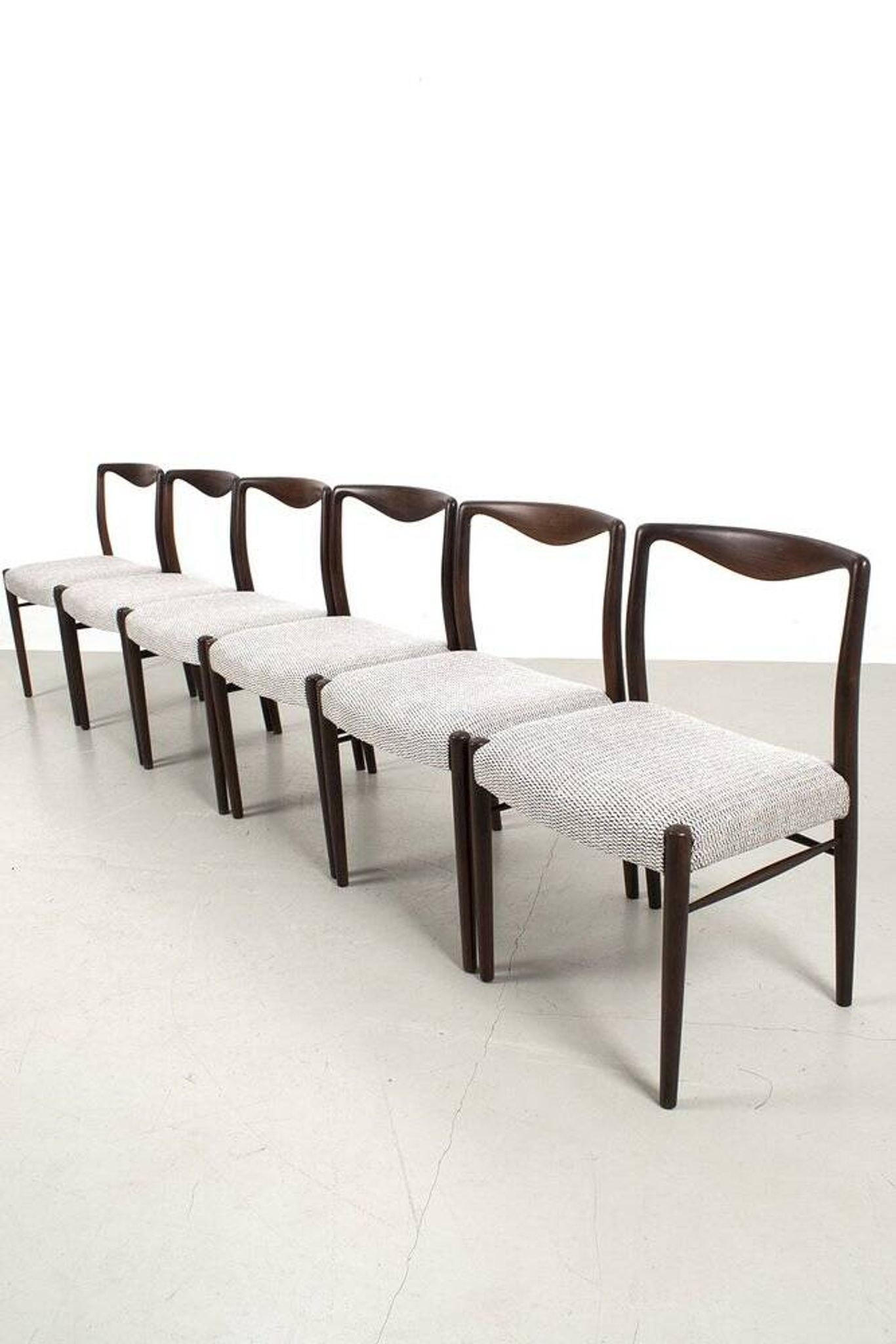 Dining Chairs by Kai Lyngfeldt Larsen, Set of 6