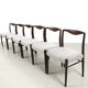 Chaises de salle à manger par Kai Lyngfeldt Larsen, ensemble de 6