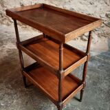Vintage French shelf in cherry wood, 1920s.