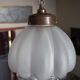 Vintage, old Suspension suspension, globe glass bubble, bubble lamp, shabby chic, interior decoration, for light, ceiling light