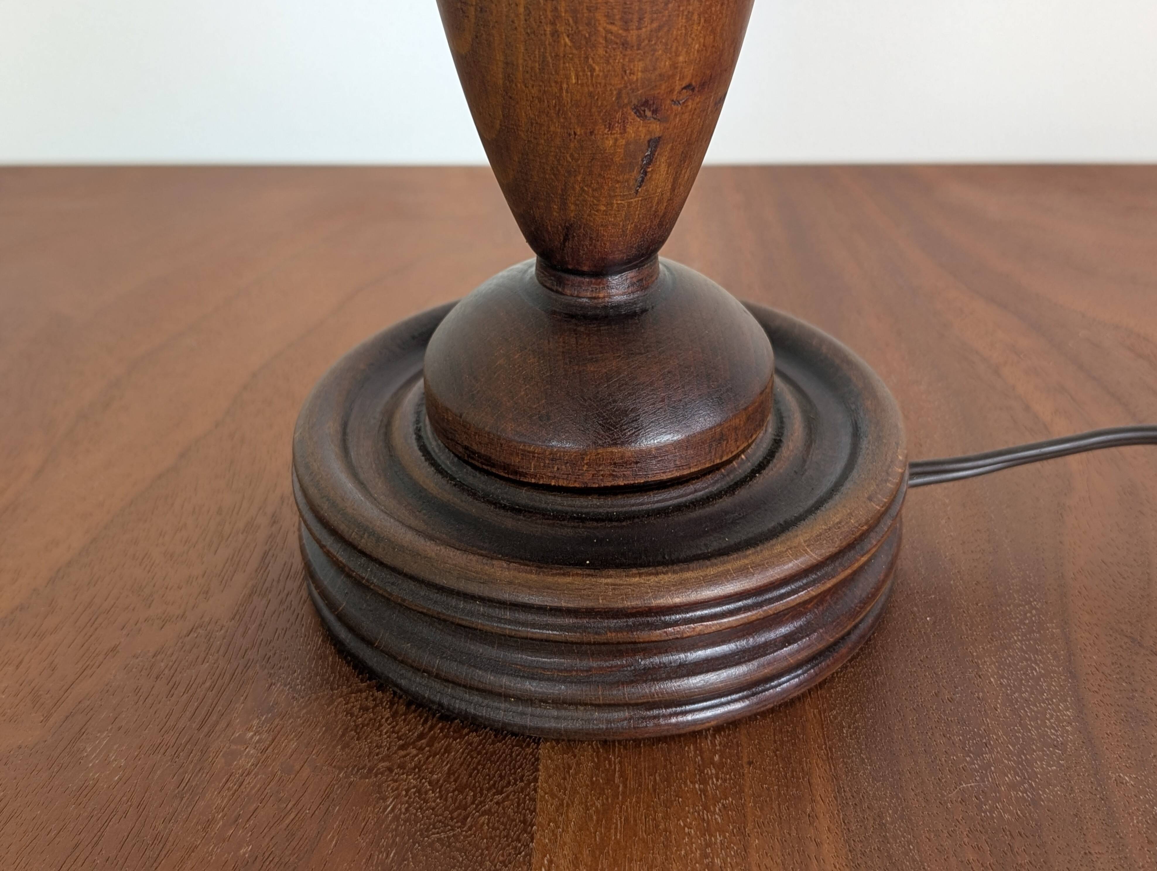 Wooden lamp