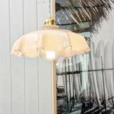 Vintage pink pendant light