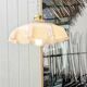 Vintage pink pendant light
