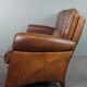 Ensemble canapé et fauteuil design en cuir de mouton