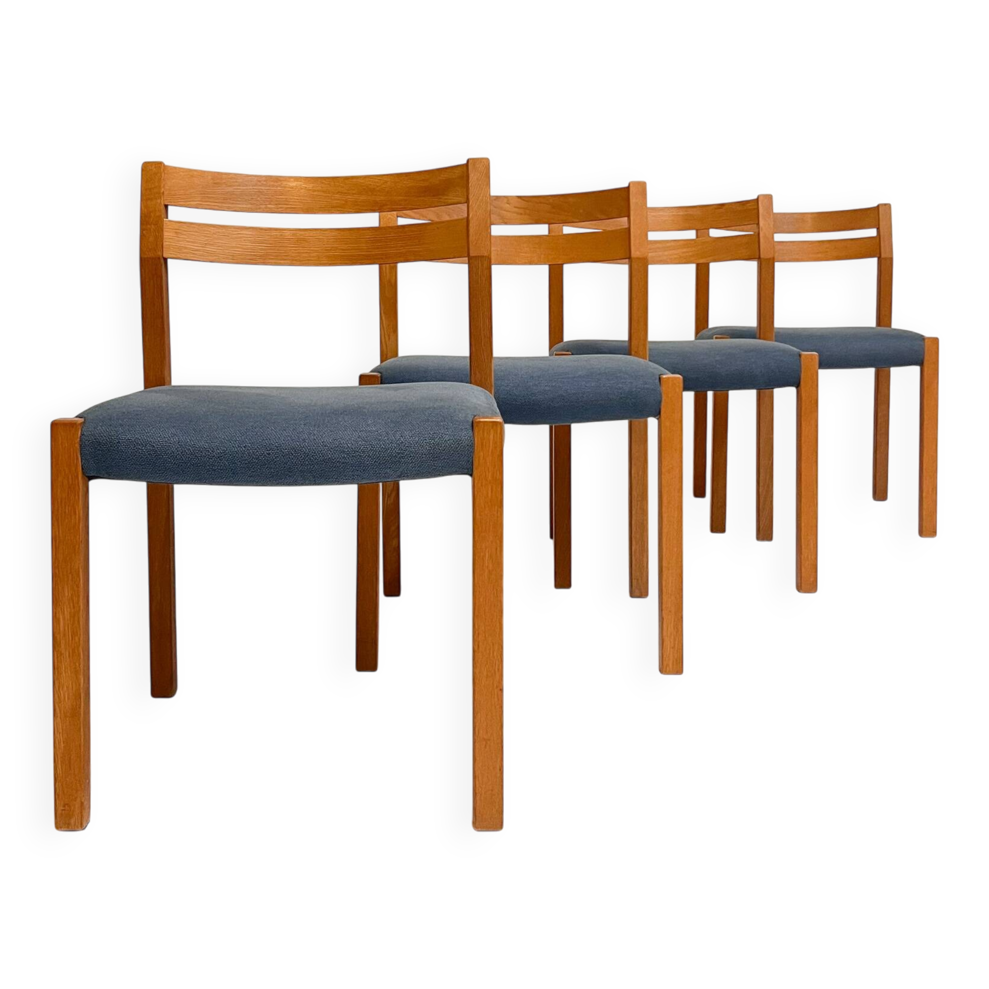 Set of 4 Niels Otto Moller chairs model 84, 1960’s