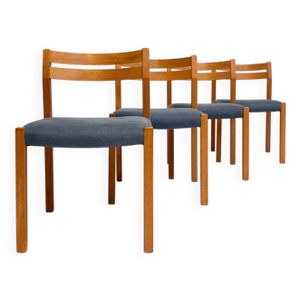 Set of 4 Niels Otto Moller chairs model 84, 1960’s