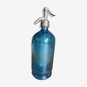 Ancient turquoise blue siphon