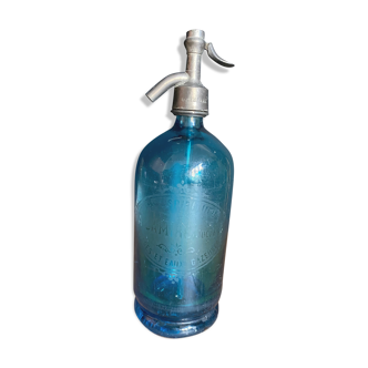 Siphon ancien bleu turquoise