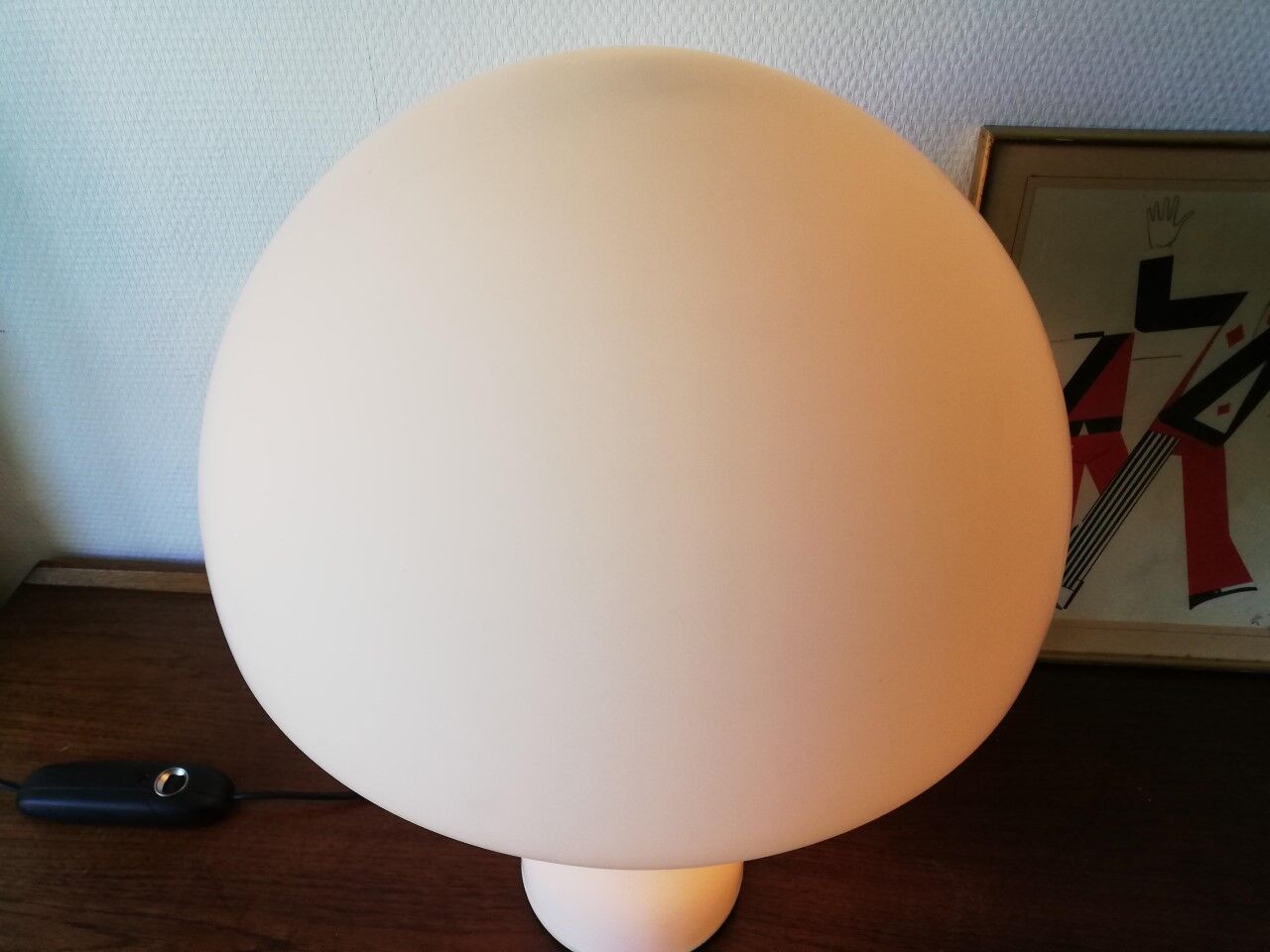 Lamp Vico Magistretti model Atollo for Oluce