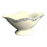 Saucière Orchies with blue edging