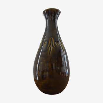 Vintage ceramic vase from Vallauris
