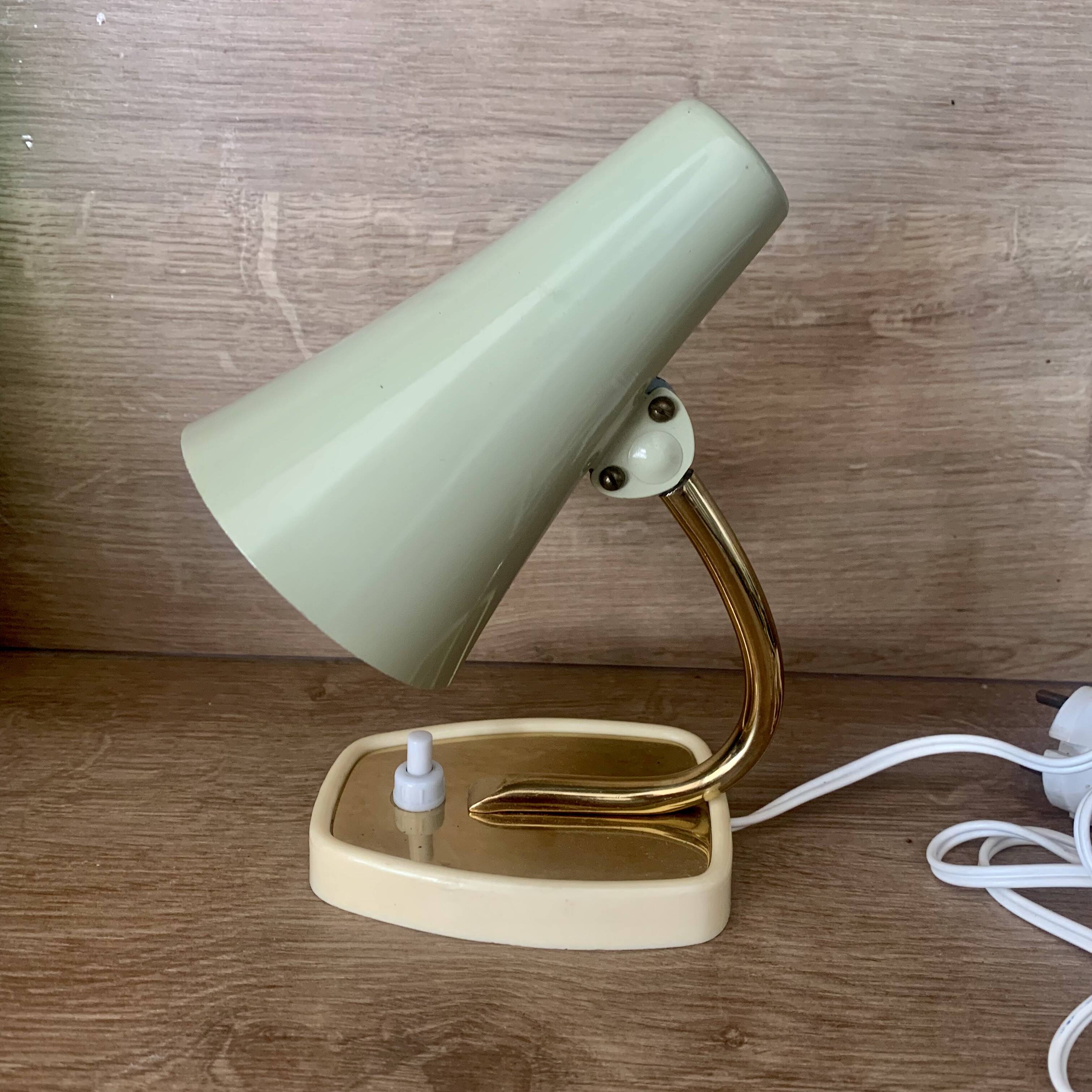 Lampe articulée en métal, années 60