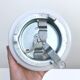 Lot of two wall lights in opaline, 1950