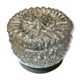 Globe verre art déco