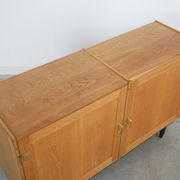 Ash cabinet, Danish design, 1970s, manufacturer: Lyby Møbler