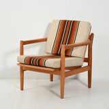 Norwegian pine armchair by Harry Moen