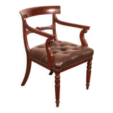 Regency Mahogany Office Chair circa 1810