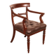 Regency Mahogany Office Chair circa 1810