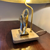 Brass fish lamp by somchai, hattakitkosol